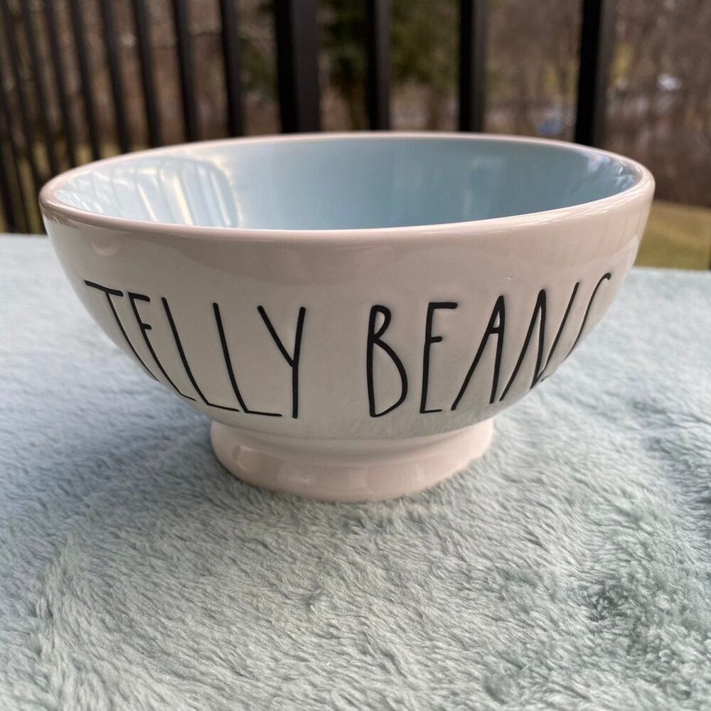 Rae Dunn Blue Jelly Beans Bowl
